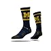 NCAA Men's Michigan Wolverines Strideline Crew Socks, Blue, One Size