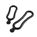 Relefree 5 Pair Stretch Black Rubber Rings For CREE XM-L Q5 T6 LED Headlight Headlamp Head Light Torch Bicycle Bike