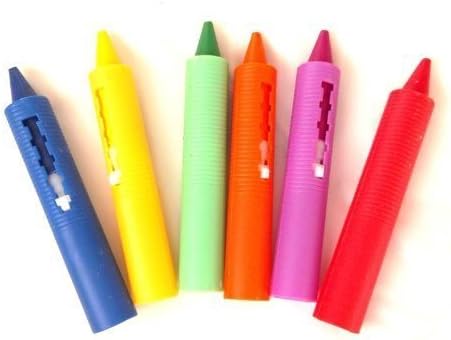 Rsw Paquet De 6 Bain De Bebe Crayons De Couleur Arts Crafts Toys Games Porttms Com