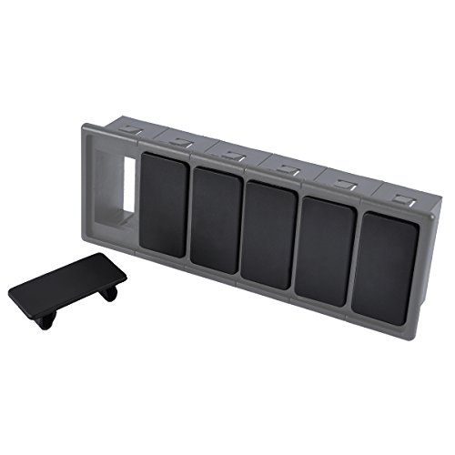 Rocker Switch Panel Cover, AutoEC Automotive Toggle Switch Hole Cover