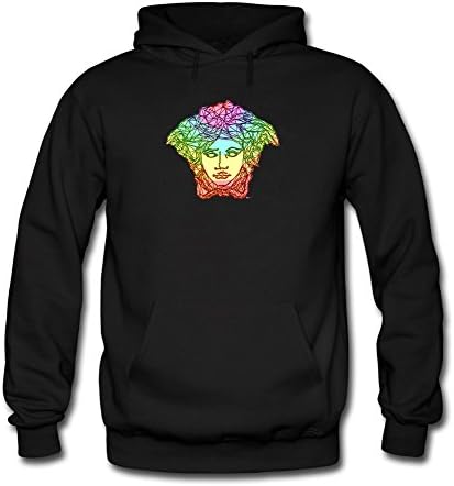 Versace Mens Printed Pullover Hoodies