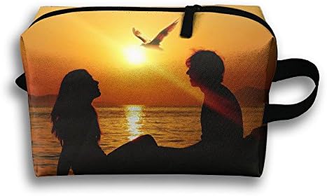 WECJJ Girl Sunset Summer Ray Love Sea, Unisex Tourist Stationary Case