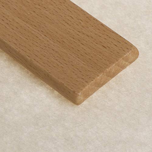 Pack of 10 Blank Wooden Key Chain Personalized EDC Wood Keychain Key Ring Key Tags DIY Keychain Supplies for Craft (Rectangle)