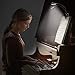 Vekkia 10 LED Music Stand Light, USB/AAA Battery Operated Book Light, Eye-Cared Clip on Light, 3 Brightness×3 Color Light up 2 Full Pages, Perfect for Readers, Music Stand