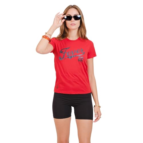 Ultra Game WNBA Official Women's Super Soft Players T-Shirt, Indiana Fever - Ca…