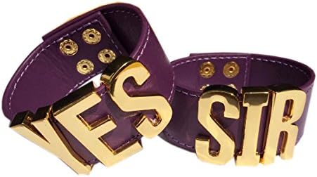 YES SIR Bracelets Cosplay Wristband