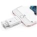 iMoreGro SD Card Reader,3 in 1 Micro SD/Memory/TF Card Adapter, Micro USB OTG Connector, Camera Card Viewer, External Storage Memory Compatible with iOS/Android Phones//Mac/PC