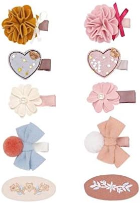 Lyxoto ベビー ヘアクリップ 赤ちゃん ヘアピン 子供 ヘアアクセサリー キッズ 前髪クリップ 10点 セット ベビーヘアピン へあアクセサリー ボウノット かわいい おしゃれ お誕生日 プレゼント Colegiofrancesmarybuss Com