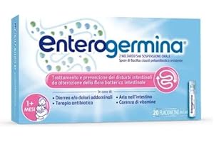 Enterogermina - Made in Italy - 20 Vials (2 Billion)