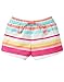 Gymboree Girls' Big Multi Stripe Dolphin Short