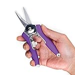 Ultra Snip Scissor 6.5 inch Flower Pruning Shear with Stainless Steel blades by ZELAR MADE