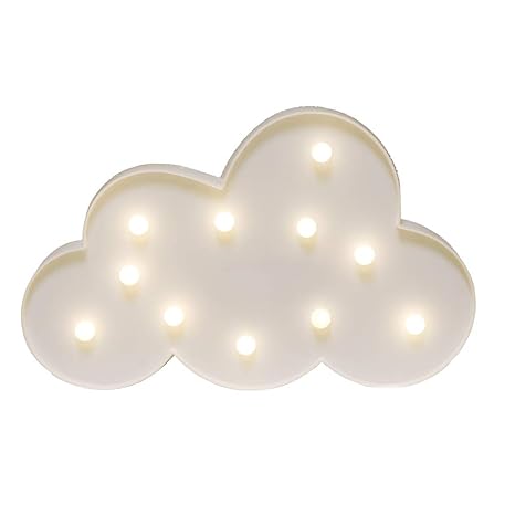 Guocheng Cloud Shaped Led Night Light Battery Operated Led Girls