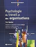 Psychologie du travail et des organisations by 