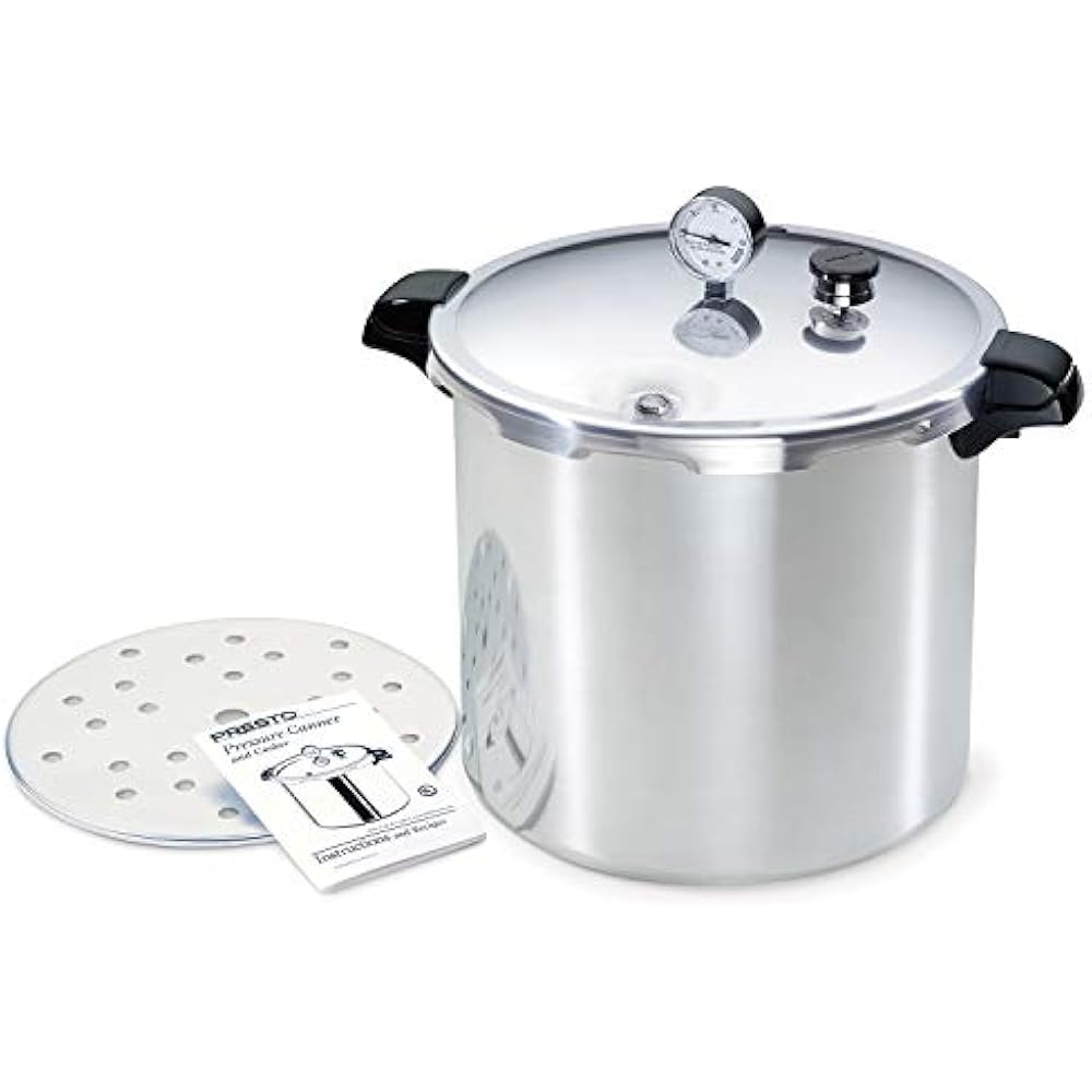 01784 23Quart Induction Compatible Pressure Canner, 23qt, Polished