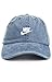 Just Vibe Swoosh Denim w/ White Dad Hat