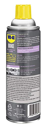 WD-40 Bike Chain Lube, Bike Wash, Chain Cleaner & Degreaser, Dry Lube, Wet Lube (5 Pack)