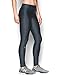 Under Armour Womens HeatGear Armour Legging, Stealth Gray/Metallic Silver, Medium