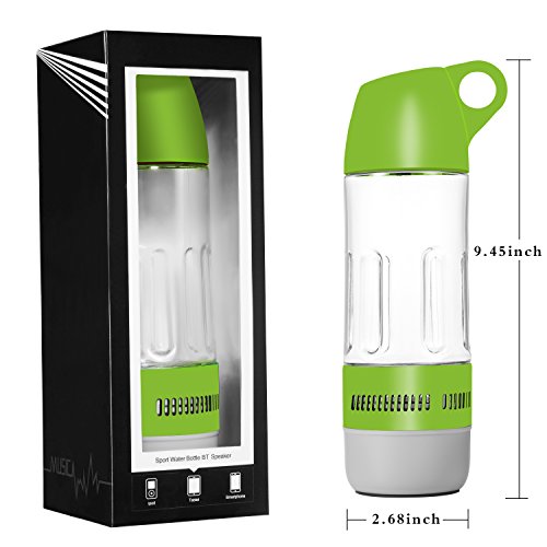 Water Bottle Bluetooth Speaker Compass 3 In 1 Portable Drinking Bottle