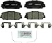 BOSCH BC1625 QuietCast Premium Ceramic Disc Brake Pad Set - Compatible with Select Acura ILX, RDX, RLX; Honda Civic; FRONT