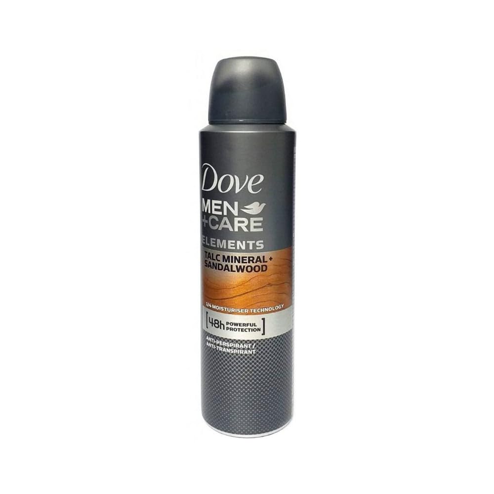 Dove Men +Care A/P Spray Talc Min 150 ml (Pack of 1)