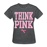 Spreadshirt Women's Think Pink T-Shirt
