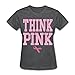Spreadshirt Women's Think Pink T-Shirt