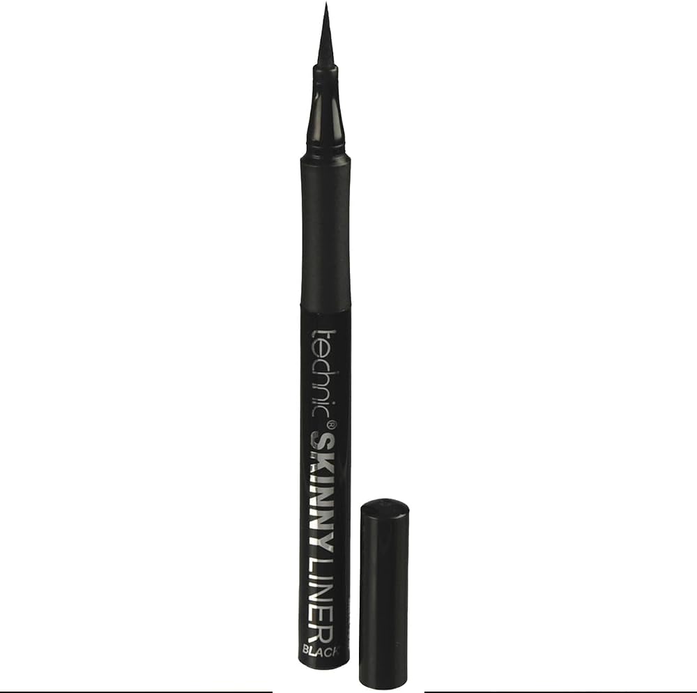 Technic Skinny Felt Tip Liquid Eyeliner Black Precision Tip 1.5ml