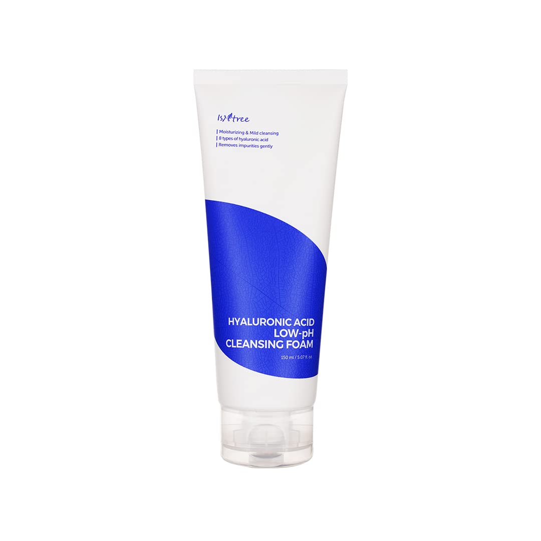 Hyaluronic Acid Low-Ph Cleansing Foam 150ml 5.07 fl.oz | Moisturizing & Mild cleansing | 8 types of hyaluronic acid | Helps to remove impurities gently