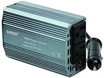 IpowerBingo 500W Power Inverter Car DC 12V to 110V AC Inverter Adapter USB Charger