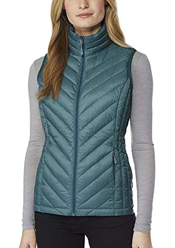 Womens Packable Vest, COLD GREEN, Small - Thumbnail 3
