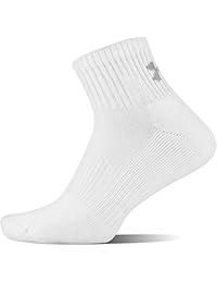 Under Armour, calcetines 2,0 de algodón, hasta la rodilla, para hombre, Gris, M
