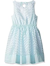 Gymboree, vestido color menta con motivo chevron, para niñas grandes