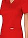 CHEROKEE Workwear Revolution WW610 Women's Mock Wrap Top, Red, X-Large