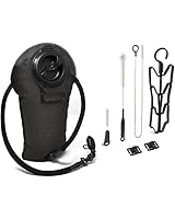 Hydration Pack Water Bladder Reservoir and Cleaning Kit - Comes with Free Clips to Hold Drinking Tube