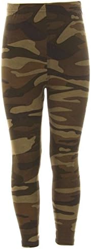 Kid's Full Length Buttery Soft Novelty Design Printed Leggings for Girls - Ages 4~8