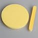 BeautyU&Me 24pcs Compressed Facial Cleaning Wash Puff Sponge Stick Face Cleansing Pad Yellow