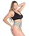 SlimMe High Waisted Thongs for Women, Comfortable Tummy Control Thong, Seamless Shapewear Thong - Black, Sizes Small to X-Large, Black, Small