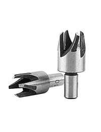 4pcs acero al carbono enchufe cortador de Trabajo de madera potencia de corte carpintería agujero sierra herramienta garra tapón de madera Broca de costilla Set DIY 6 8 10 14.2 yard