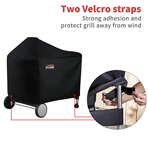 Jiesuo BBQ Grill Cover for er Performer Deluxe Charcoal Heavy Duty