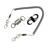 SF Strongest Magnetic Release Holder with Cord 12 LB - Silver