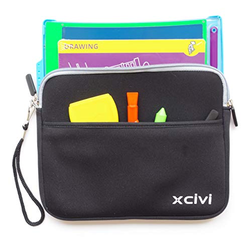 Xcivi Neoprene Protective Carry Case for Boogie Board Magic Sketch Kit (Black)