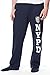 NYPD Adult Navy Fleece Pant with Leg Prin (Medium)