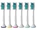 Bobohome Sonicare Toothbrush Heads Replacement for Philips Sonic Care Series Electric Tooth Brush DiamondClean, FlexCare, HealthyWhite, Gum Health with Cap Cover (6 Pack)