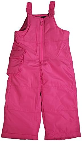 WEATHERTAMER Little Girls Bib Snowpants, Pink 40055-2T-FBA
