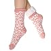 Angelina Winter-weight Thermal Fleece-lined Cozy Crew Socks #4911,Women's One Size 9-11,3-pairs Leopard (3 Pack)