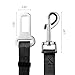 OMorc Dog Seat Belt, [3 Pack] Dog Harness Pet Car Vehicle Seatbelt Pet Safety Leash Leads for Dogs/Cats, Nylon Fabric Material, 19-27 Inch Adjustable - Black