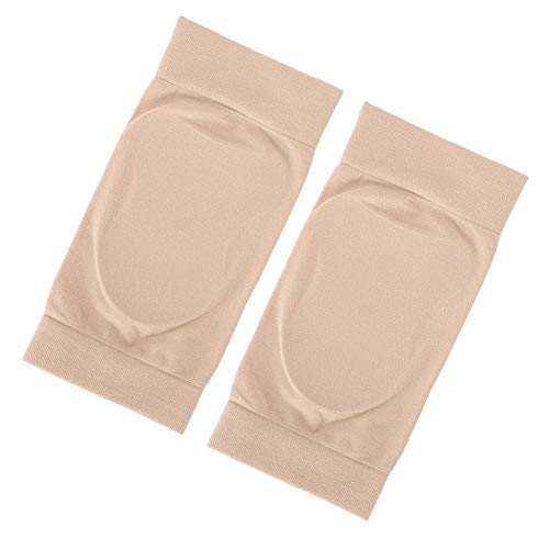 Silicone Gel Heel Protector, Soft Elastic Ankle Protection Sleeve Silicone Protective Pad Breathable Foot Heel Crack Sock, for Men Women (02#)