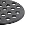 Round cast Iron Bottom fire Grate for Big Green Egg, BBQ high Heat Charcoal Plate fit for S/Mini/Medium Big Green Egg fire Grate Grill Charcoal Replacement Parts Green Egg Accessories-6.5in MFGC