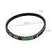 Go Kart Drive Belt 2 x Drive Belt Clutch Belt Replaces for Hammerhead 80T and TrailMaster Mid XRX Go-Karts 9.100.018-725