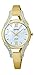 Seiko Women's SUP216 Swarovski Crystal-Accented Stainless Steel Bangle Watch